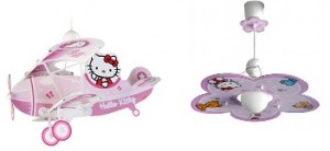 Lampe suspension Hello Kitty